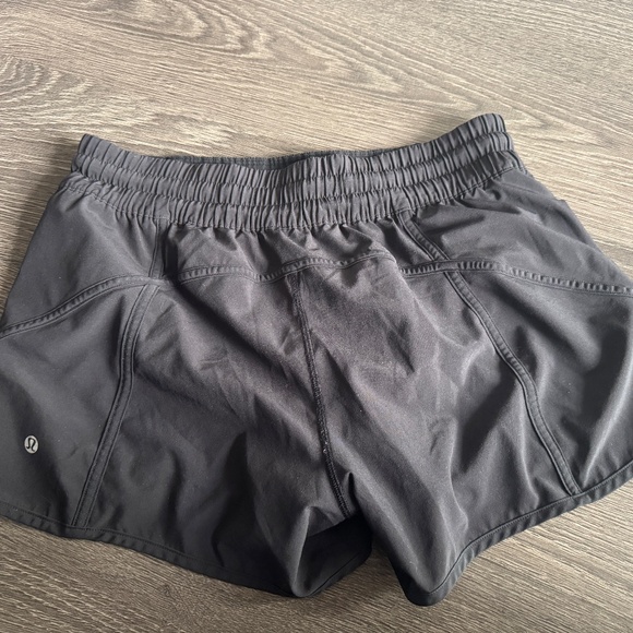 Lululemon Black Swift Speed Shorts – Size 10 - Picture 8 of 8